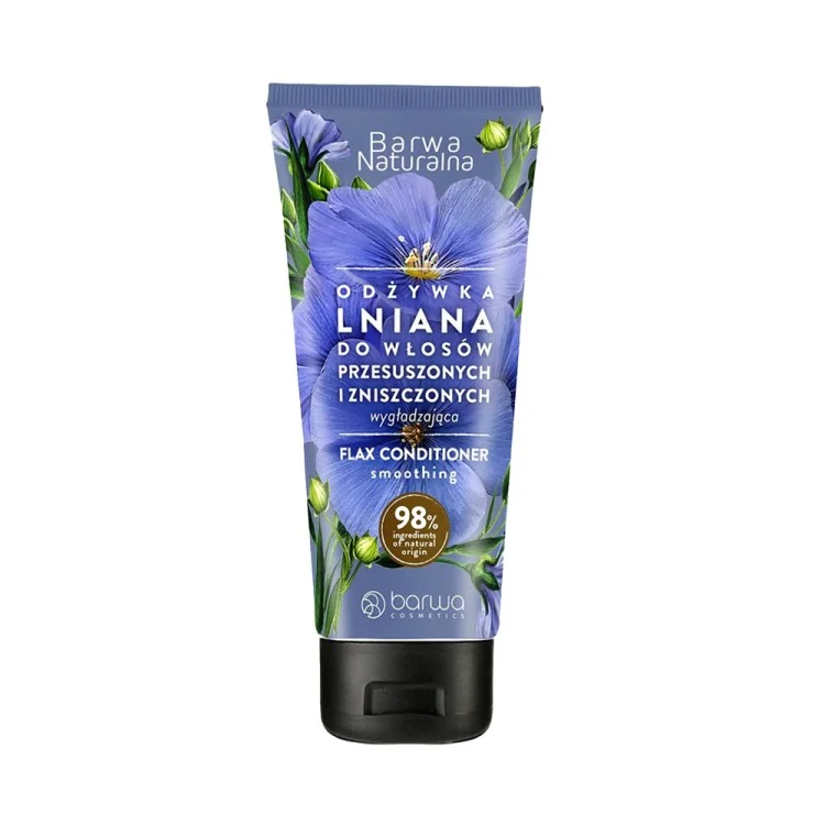 BARWA NATURALNA LNIANA – WYGŁADZAJĄCA ODŻYWKA DO WŁOSÓW PRZESUSZONYCH, ZNISZCZONYCH I WYSOKOPOROWATYCH W TUBIE 200ML BARWA NATURALNA LNIANA – WYGŁADZAJĄCA ODŻYWKA DO WŁOSÓW PRZESUSZONYCH, ZNISZCZONYCH I WYSOKOPOROWATYCH W TUBIE 200ML