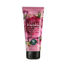 BARWA NATURALNA ODŻYWKA PIWONIA ZWIĘKSZAJĄCA OBJĘTOŚĆ W TUBIE  200 ML BARWA NATURALNA ODŻYWKA PIWONIA ZWIĘKSZAJĄCA OBJĘTOŚĆ W TUBIE  200 ML