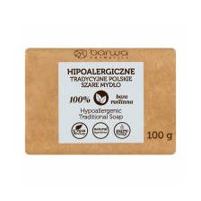 BARWA HIPOALERGICZNA HIPOALERGICZNE TRADYCYJNE POLSKIE SZARE MYDŁO 100G BARWA HIPOALERGICZNA HIPOALERGICZNE TRADYCYJNE POLSKIE SZARE MYDŁO 100G