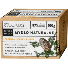 BARWA SZTUKA MYDŁA Naturalne mydło w kostce paczula 100g