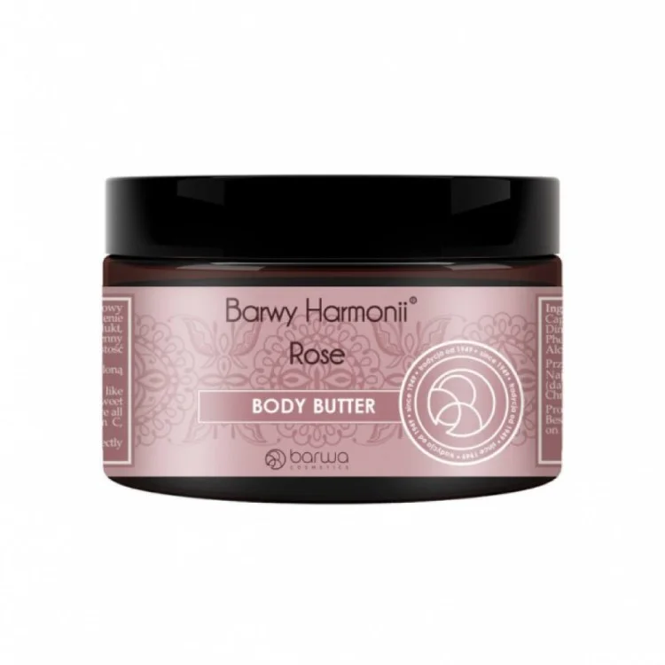 BARWA HARMONY MASŁO DO CIAŁA ROSE 220ML BARWA HARMONY MASŁO DO CIAŁA ROSE 220ML