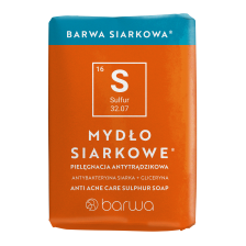 BARWA SIARKOWA MYDŁO SIARKOWE ANTYTRĄDZIKOWE 100G BARWA SIARKOWA MYDŁO SIARKOWE ANTYTRĄDZIKOWE 100G