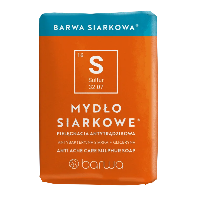 BARWA SIARKOWA MYDŁO SIARKOWE ANTYTRĄDZIKOWE 100G BARWA SIARKOWA MYDŁO SIARKOWE ANTYTRĄDZIKOWE 100G