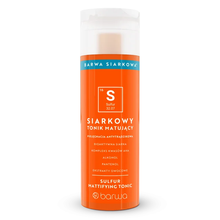 BARWA SIARKOWA MATUJĄCY TONIK TO TWARZY 200ML BARWA SIARKOWA MATUJĄCY TONIK TO TWARZY 200ML