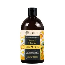 BARWA RECEPTURY NATURY Szampon Oczyszczający Propolis + Łopian 380 ml