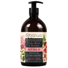 BARWA RECEPTURY NATURY Mydło w płynie regenerujące Dzika róża + Betaina  480 ml