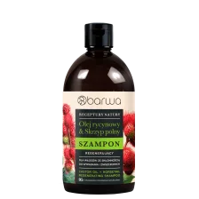 BARWA RECEPTURY NATURY Szampon Regenerujący Olej rycynowy + Skrzyp polny 380 ml