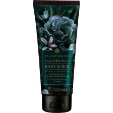 BARWA SPA EXPERIENCE UJĘDRNIAJĄCO - ODŻYWCZY PEELING DO CIAŁA ORANGE & WHITE FLOWERS 180ml BARWA SPA EXPERIENCE UJĘDRNIAJĄCO - ODŻYWCZY PEELING DO CIAŁA ORANGE & WHITE FLOWERS 180ml