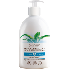 BARWA HIPOALERGICZNA HIPOALERGICZNY ŻEL DO HIGIENY INTYMNEJ Z SOKIEM Z ALOESU 500ML BARWA HIPOALERGICZNA HIPOALERGICZNY ŻEL DO HIGIENY INTYMNEJ Z SOKIEM Z ALOESU 500ML