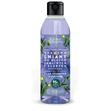 BARWA NATURALNA Naturalny Szampon Lniany 300ml