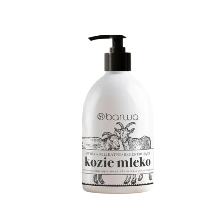 BARWA PURE CALM mydło w płynie kozie mleko 250 ml BARWA PURE CALM mydło w płynie kozie mleko 250 ml