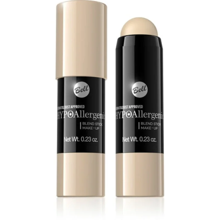 Bell hypoallergenic blend stick make-up intensywnie kryjący podkład w sztyfcie No: 02 natural rose