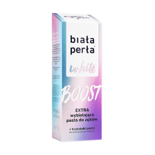 BIAŁA PERŁA WYBIELAJĄCA PASTA DO ZĘBÓW WHITE BOOST 75ml BIAŁA PERŁA WYBIELAJĄCA PASTA DO ZĘBÓW WHITE BOOST 75ml