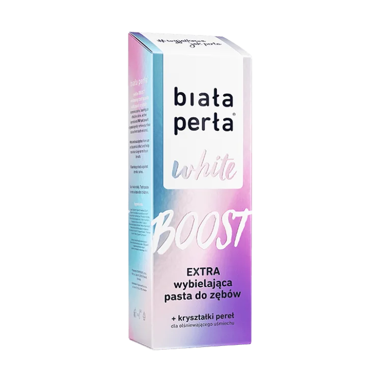 BIAŁA PERŁA WYBIELAJĄCA PASTA DO ZĘBÓW WHITE BOOST 75ml
