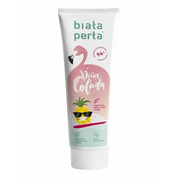 BIALA PERLA Pinacolada pasta do zebow 100ml BIALA PERLA Pinacolada pasta do zebow 100ml