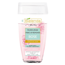 Bielenda Rose Care Łagodny Dwufazowy płyn do demakijażu oczu Skóra wrażliwa 140ml Bielenda Rose Care Łagodny Dwufazowy płyn do demakijażu oczu Skóra wrażliwa 140ml