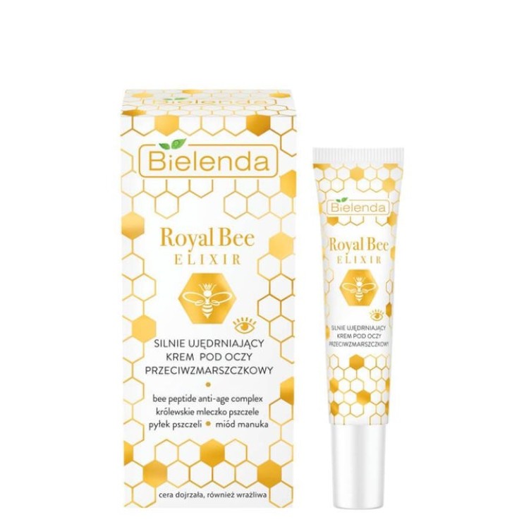 Bielenda Royal Bee Elixir Ujędrniający & Przeciwzmarszczkowy Krem pod Oczy 15ml Bielenda Royal Bee Elixir Ujędrniający & Przeciwzmarszczkowy Krem pod Oczy 15ml
