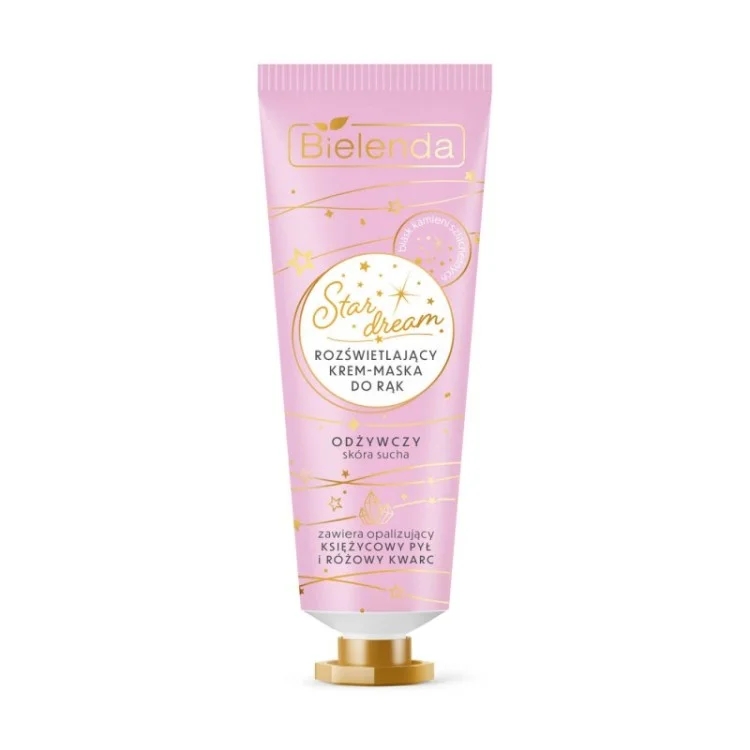 Bielenda STAR DREAM Rozświetlający Krem-Maska Do Rąk Odżywczy 150ml Bielenda STAR DREAM Rozświetlający Krem-Maska Do Rąk Odżywczy 150ml