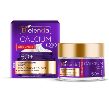 BIELENDA CALCIUM + Q10 SKONCENTROWANY MULTI NAPRAWCZY KREM PRZECIWZMARSZCZKOWY NA DZIEŃ 50+, 50ML BIELENDA CALCIUM + Q10 SKONCENTROWANY MULTI NAPRAWCZY KREM PRZECIWZMARSZCZKOWY NA DZIEŃ 50+, 50ML