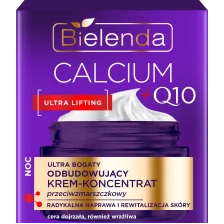 BIELENDA CALCIUM + Q10 ULTRA BOGATY ODBUDOWUJĄCY KREM - KONCENTRAT PRZECIWZMARSZCZKOWY NA NOC 50ML