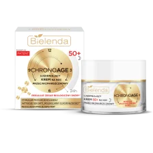 BIELENDA CHRONO AGE 24H UJĘDRNIAJĄCY KREM PRZECIWZMARSZCZKOWY 50+ NA NOC 50ML