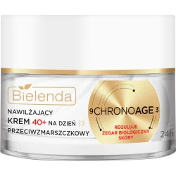 BIELENDA CHRONO AGE 24H NAWILŻAJĄCY KREM PRZECIWZMARSZCZKOWY NA DZIEŃ 40+, 50 ML BIELENDA CHRONO AGE 24H NAWILŻAJĄCY KREM PRZECIWZMARSZCZKOWY NA DZIEŃ 40+, 50 ML