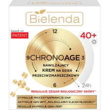 BIELENDA CHRONO AGE 24H NAWILŻAJĄCY KREM PRZECIWZMARSZCZKOWY NA DZIEŃ 40+, 50 ML BIELENDA CHRONO AGE 24H NAWILŻAJĄCY KREM PRZECIWZMARSZCZKOWY NA DZIEŃ 40+, 50 ML
