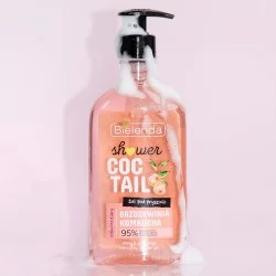 BIELENDA SHOWER COCTAIL Odświeżający żel pod prysznic BRZOSKWINIA + KOMBUCHA 400ml BIELENDA SHOWER COCTAIL Odświeżający żel pod prysznic BRZOSKWINIA + KOMBUCHA 400ml