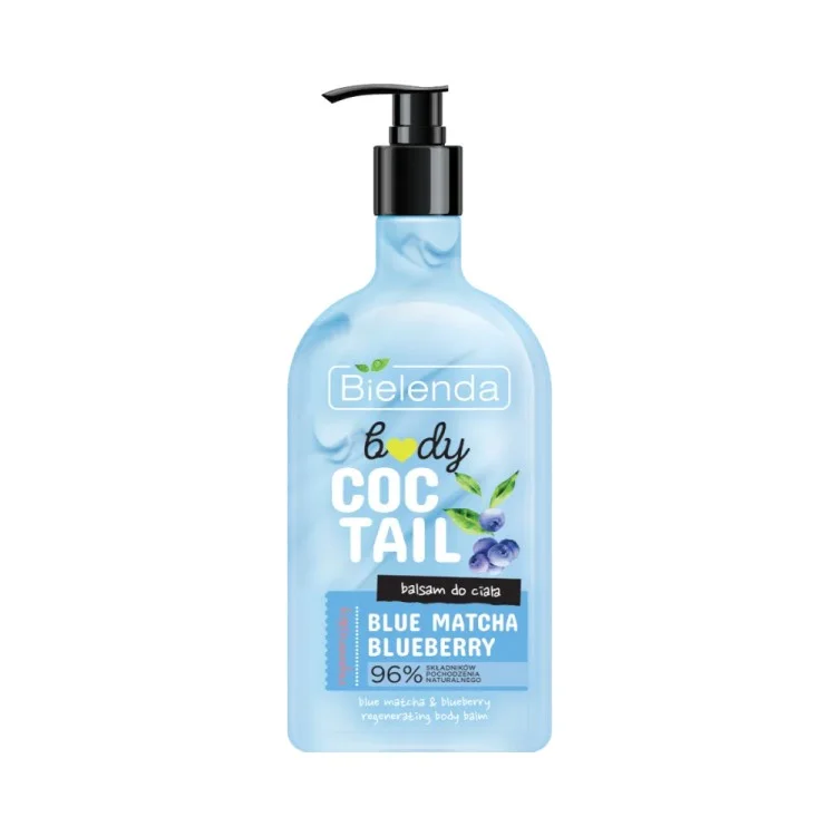 BIELENDA BODY COCTAIL Regenerujący balsam do ciała BLUE MATCHA + BLUEBERRY 400ml BIELENDA BODY COCTAIL Regenerujący balsam do ciała BLUE MATCHA + BLUEBERRY 400ml