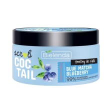 Bielenda Coctail Scrub regenerujący  peeling do ciała Blue Matcha - Blueberry 350 g Bielenda Coctail Scrub regenerujący  peeling do ciała Blue Matcha - Blueberry 350 g