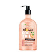BIELENDA SHOWER COCTAIL Odświeżający żel pod prysznic BRZOSKWINIA + KOMBUCHA 400ml BIELENDA SHOWER COCTAIL Odświeżający żel pod prysznic BRZOSKWINIA + KOMBUCHA 400ml