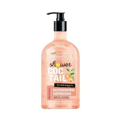 BIELENDA SHOWER COCTAIL Odświeżający żel pod prysznic BRZOSKWINIA + KOMBUCHA 400ml BIELENDA SHOWER COCTAIL Odświeżający żel pod prysznic BRZOSKWINIA + KOMBUCHA 400ml
