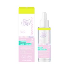 FACE BOOM BOOMBASTIC LAB  Smart acid peeling kwasowy, 12% kwasy AKA, AHA, BHA, PHA 30 ml FACE BOOM BOOMBASTIC LAB  Smart acid peeling kwasowy, 12% kwasy AKA, AHA, BHA, PHA 30 ml
