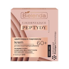 BIELENDA UJĘDRNIAJĄCE PEPTYDY UJĘDRNIAJĄCO - NAPRAWCZY KREM PRZECIWZMARSZCZKOWY 60+ DZIEŃ/NOC 50ML BIELENDA UJĘDRNIAJĄCE PEPTYDY UJĘDRNIAJĄCO - NAPRAWCZY KREM PRZECIWZMARSZCZKOWY 60+ DZIEŃ/NOC 50ML