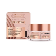 BIELENDA UJĘDRNIAJĄCE PEPTYDY UJĘDRNIAJĄCO - NAPRAWCZY KREM PRZECIWZMARSZCZKOWY 60+ DZIEŃ/NOC 50ML BIELENDA UJĘDRNIAJĄCE PEPTYDY UJĘDRNIAJĄCO - NAPRAWCZY KREM PRZECIWZMARSZCZKOWY 60+ DZIEŃ/NOC 50ML