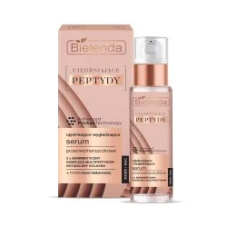 BIELENDA UJĘDRNIAJĄCE PEPTYDY Ujędrniająco – wygładzające serum przeciwzmarszczkowe, dzień/ noc 30ml BIELENDA UJĘDRNIAJĄCE PEPTYDY Ujędrniająco – wygładzające serum przeciwzmarszczkowe, dzień/ noc 30ml