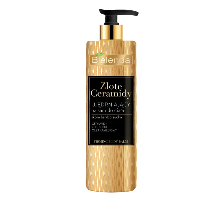 BIELENDA ZŁOTE CERAMIDY Ujędrniający balsam do ciała 400ML BIELENDA ZŁOTE CERAMIDY Ujędrniający balsam do ciała 400ML