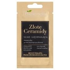 Bielenda Zlote Ceramidy Silnie ujędrniająca maska przeciwzmarszczkowa 8g Bielenda Zlote Ceramidy Silnie ujędrniająca maska przeciwzmarszczkowa 8g