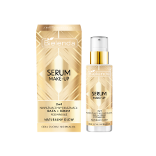 BIELENDA SERUM MAKE-UP Nawilżająco-wygładzająca baza + serum pod makijaż 2w1