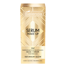 BIELENDA SERUM MAKE-UP Nawilżająco-wygładzająca baza + serum pod makijaż 2w1