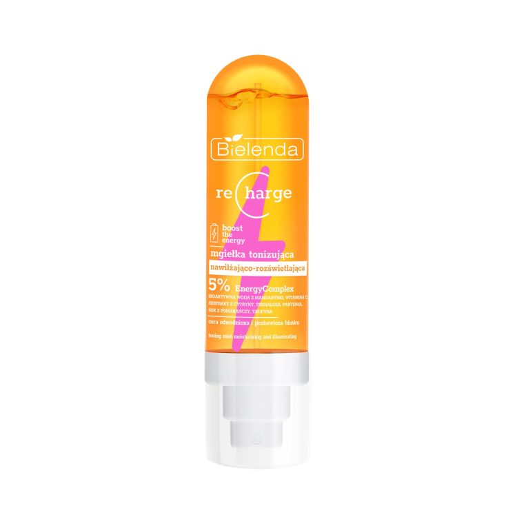 BIELENDA RECHARGE MGIEŁKA TONIZUJĄCA NAWILŻAJĄCO - ROZŚWIETLAJĄCA 100ml BIELENDA RECHARGE MGIEŁKA TONIZUJĄCA NAWILŻAJĄCO - ROZŚWIETLAJĄCA 100ml