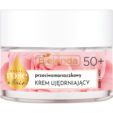 BIELENDA ROYAL ROSE ELIXIR PRZECIWZMARSZCZKOWY KREM UJĘDRNIAJĄCY 50+ 50ML BIELENDA ROYAL ROSE ELIXIR PRZECIWZMARSZCZKOWY KREM UJĘDRNIAJĄCY 50+ 50ML
