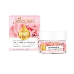 BIELENDA ROYAL ROSE ELIXIR PRZECIWZMARSZCZKOWY KREM PÓŁTŁUSTY ODBUDOWUJĄCY 60+ 50ML