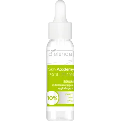 BIELENDA SKIN ACADEMY SOLUTION SERUM MIKROZŁUSZCZAJĄCO-WYGŁADZAJĄCE 30ML BIELENDA SKIN ACADEMY SOLUTION SERUM MIKROZŁUSZCZAJĄCO-WYGŁADZAJĄCE 30ML