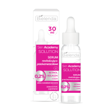 BIELENDA SKIN ACADEMY SOLUTION SERUM REWITALIZUJĄCO-PRZECIWZMARSZCZKOWE 30ML BIELENDA SKIN ACADEMY SOLUTION SERUM REWITALIZUJĄCO-PRZECIWZMARSZCZKOWE 30ML