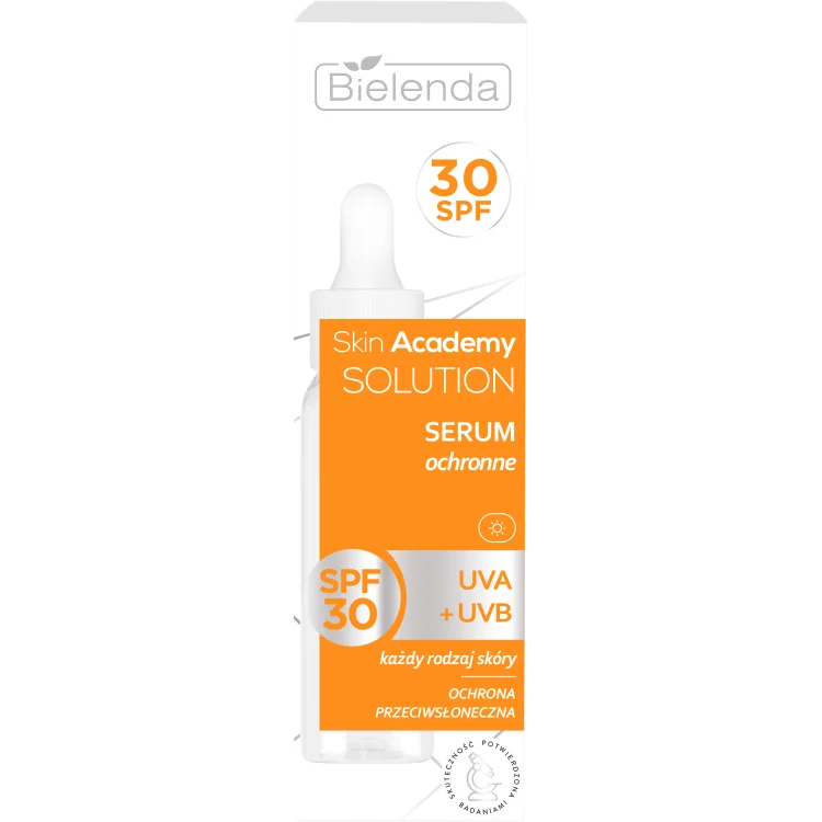 BIELENDA SKIN ACADEMY SOLUTION SERUM OCHRONNE SPF 30 25ML