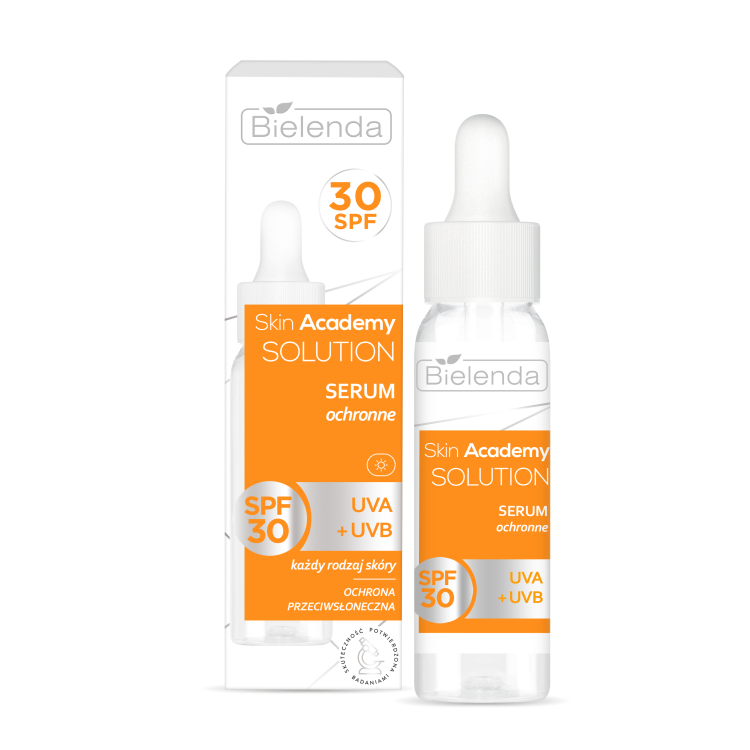 BIELENDA SKIN ACADEMY SOLUTION SERUM OCHRONNE SPF 30 25ML