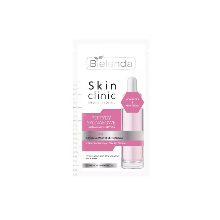 BIELENDA SKIN CLINIC PRPFESSIONAL PEPTYDY SYGNAŁOWE Maseczka stymulująco - regenerująca 8g