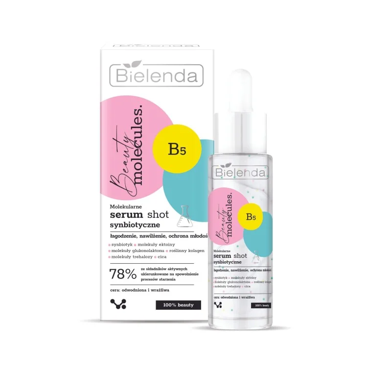 BIELENDA BEAUTY MOLECULES SYNBIOTYCZNE SERUM SHOT 30ml BIELENDA BEAUTY MOLECULES SYNBIOTYCZNE SERUM SHOT 30ml