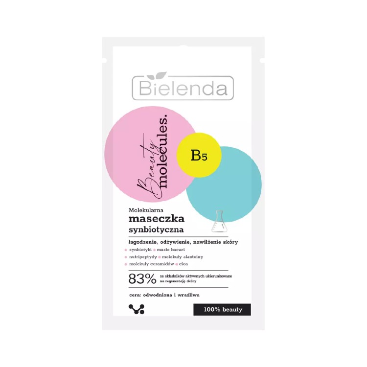 BIELENDA BEAUTY MOLECULES Molekularna synbiotyczna maseczka 8g